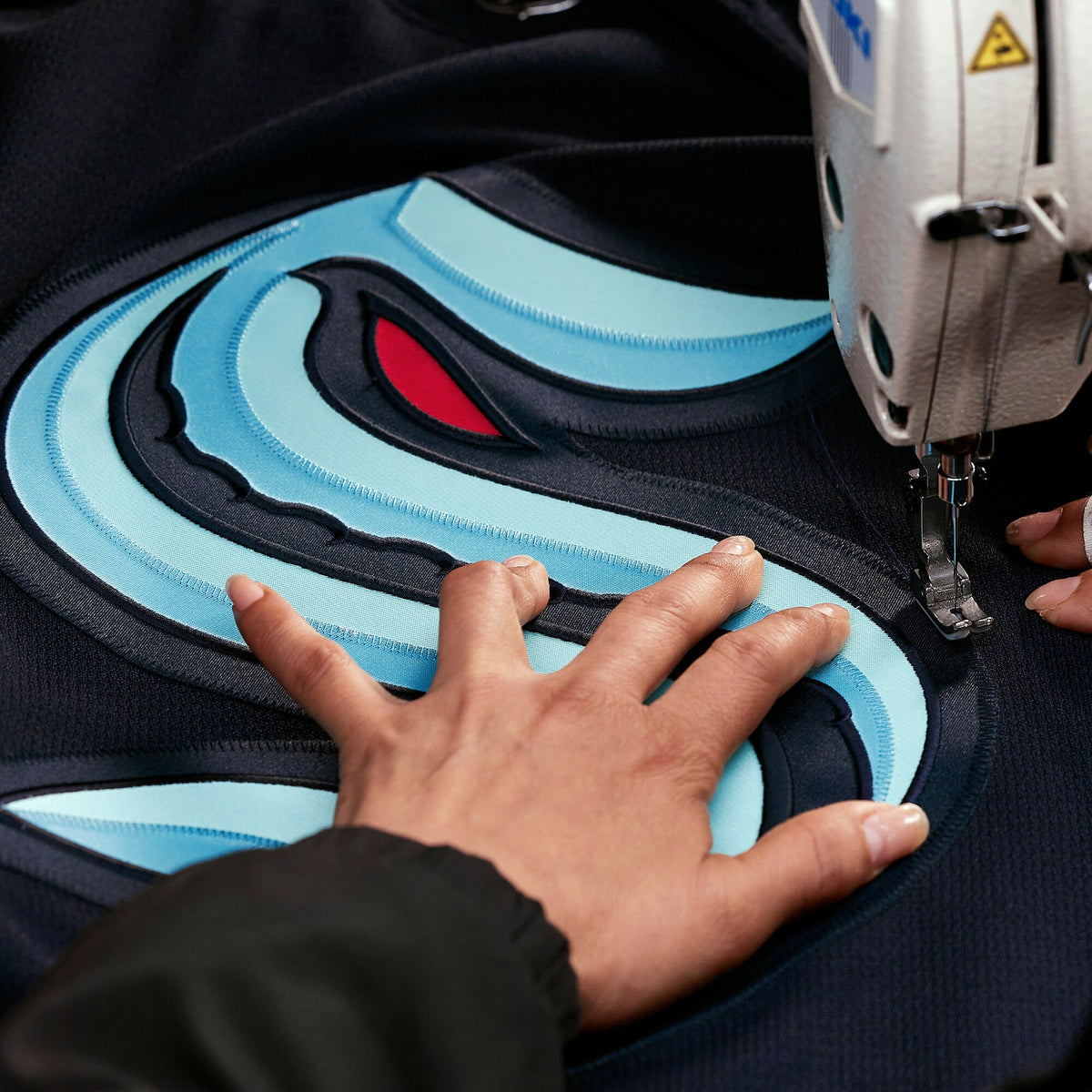 Seattle Kraken Fanatics Deep Sea Blue Home Authentic Pro Jersey