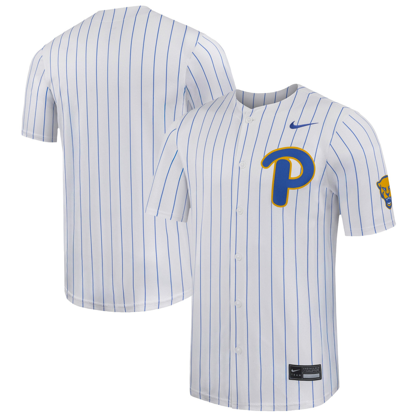 Nike White Pitt Panthers Limited Baseball Jersey