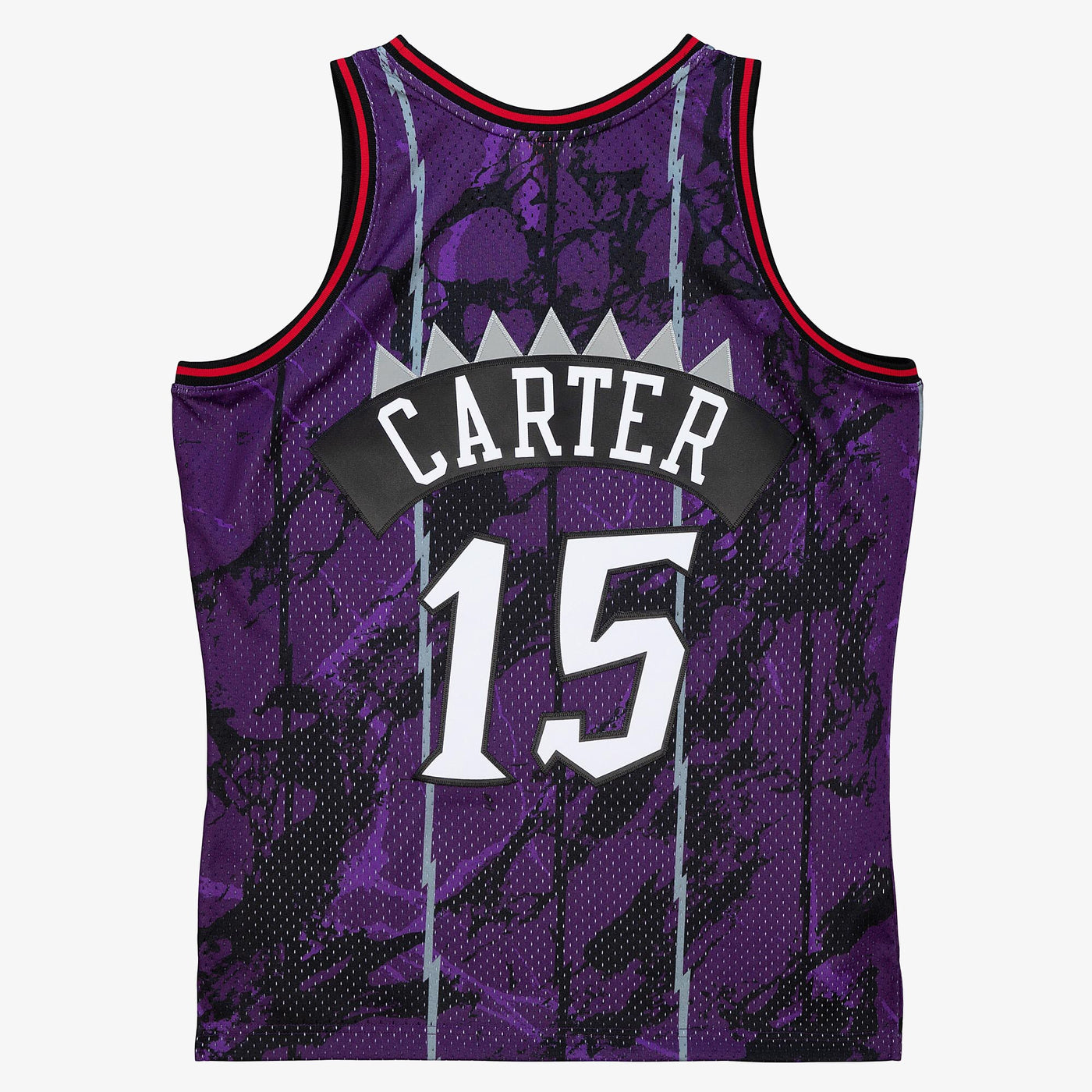 Toronto Raptors Mitchell & Ness Vince Carter 1998 Team Marble Swingman Jersey - Purple