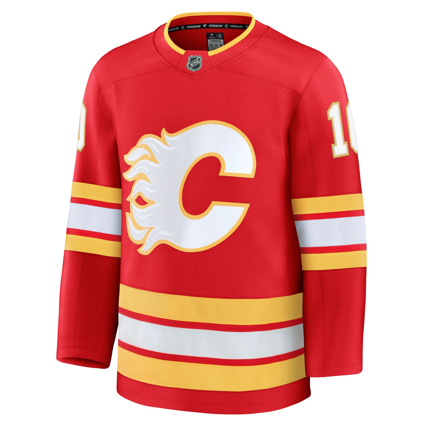 Calgary Flames Jonathan Huberdeau Fanatics Red Home Premium Jersey