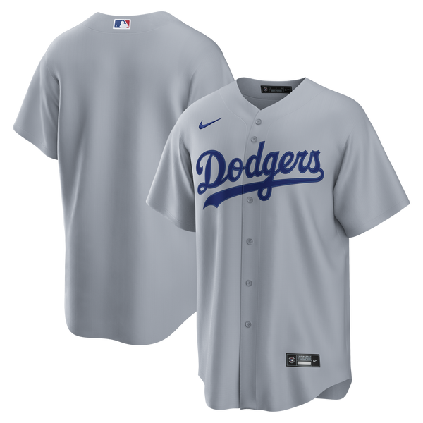 Los Angeles Dodgers Gray Road Replica Jersey