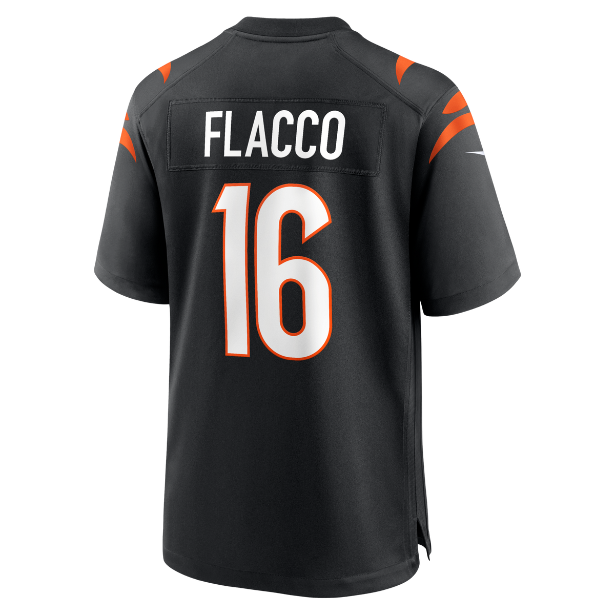 Cincinnati Bengals Joe Flacco Black Team Game Jersey