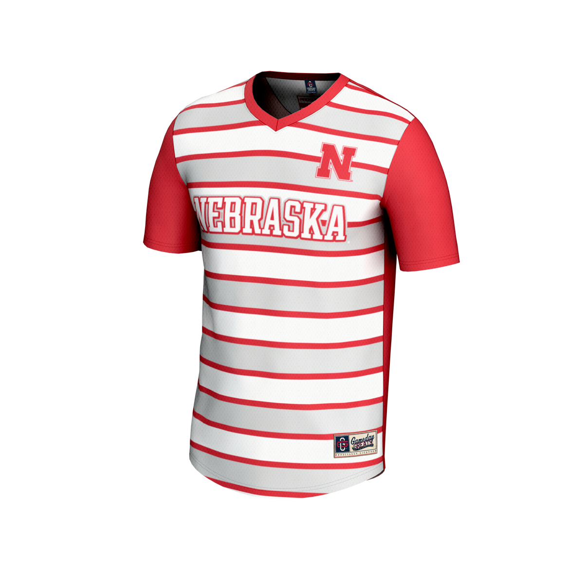 #1 Nebraska Huskers GameDay Greats Lightweight Soccer Fashion Jersey - Scarlet