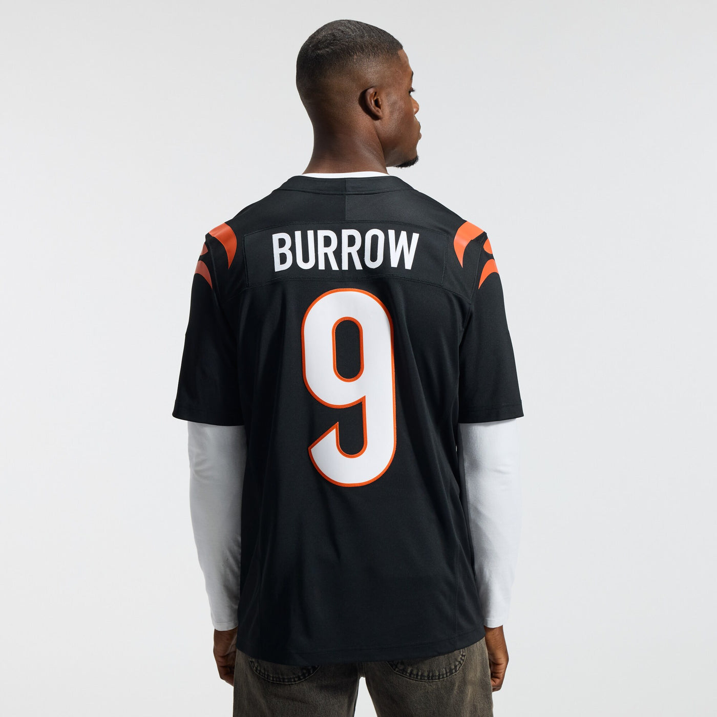 Cincinnati Bengals Joe Burrow Nike Black Team Vapor F.U.S.E. Stitched Limited Jersey