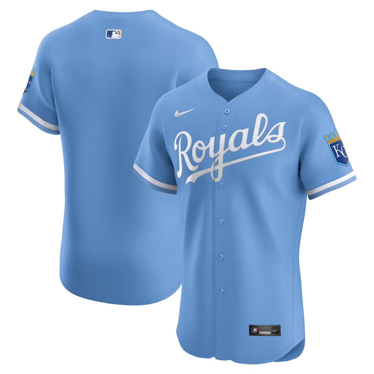 Kansas City Royals Light Blue Alternate Elite Jersey