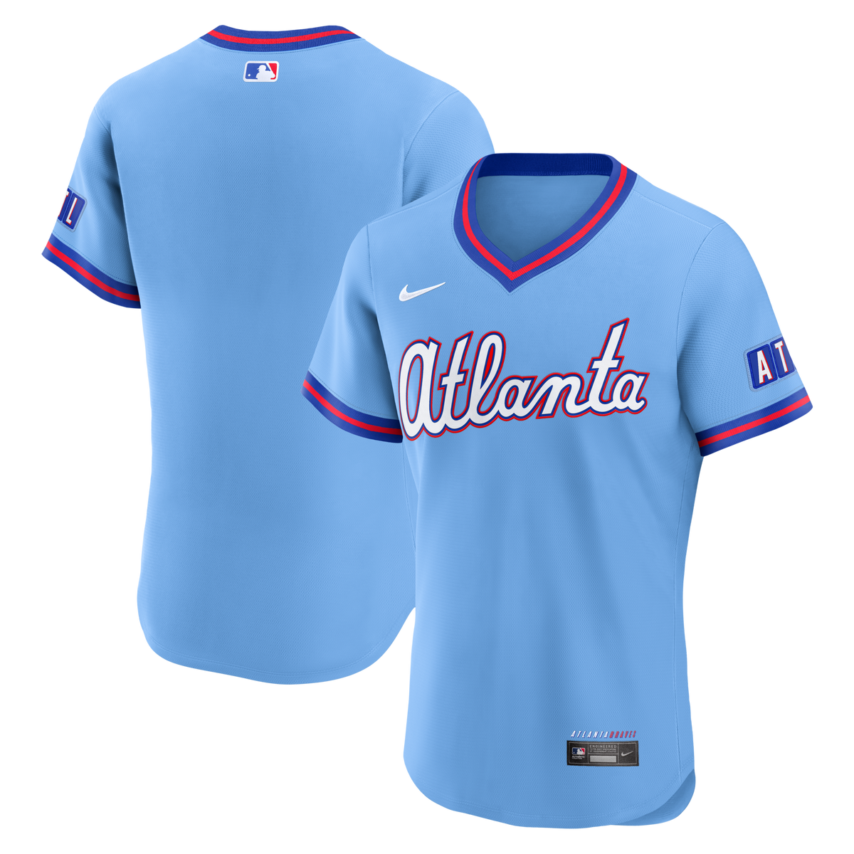 Atlanta Braves Powder Blue 2026 City Connect Authentic Jersey