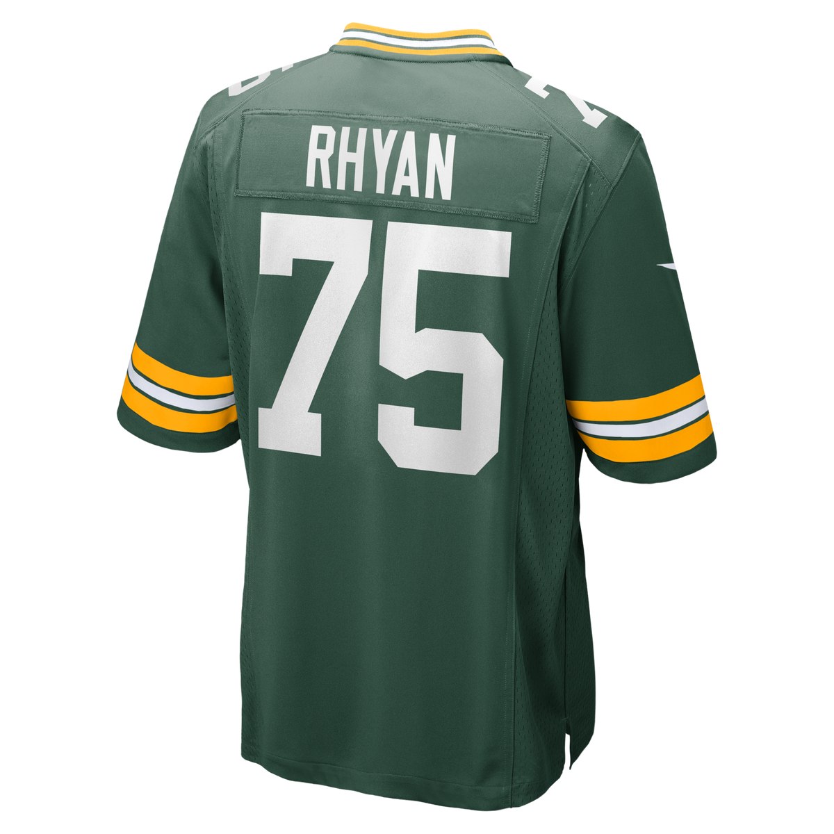 Green Bay Packers Sean Rhyan Green Game Player Jersey