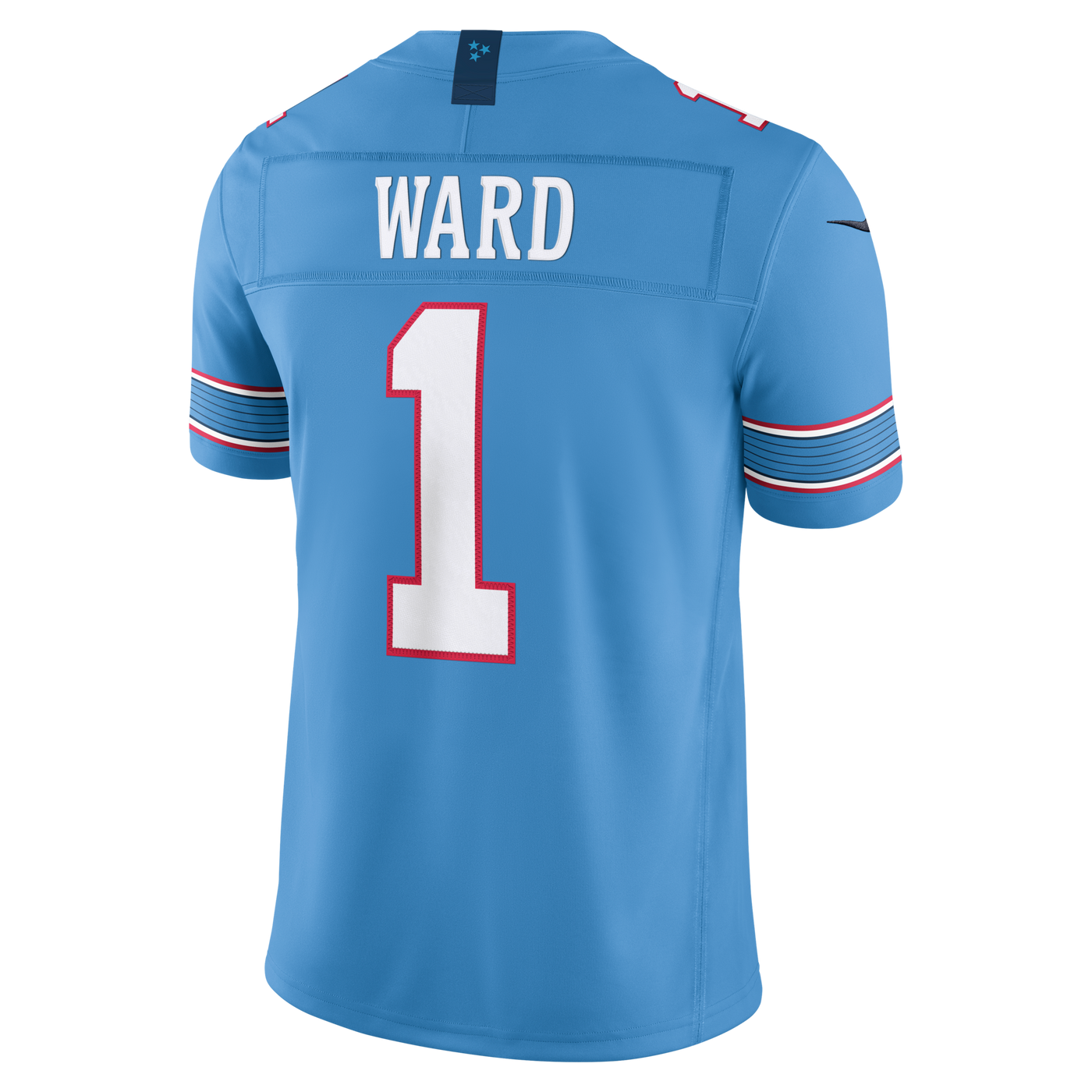 Tennessee Titans Cameron Ward Nike Light Blue Team Vapor F.U.S.E. Stitched Limited Jersey
