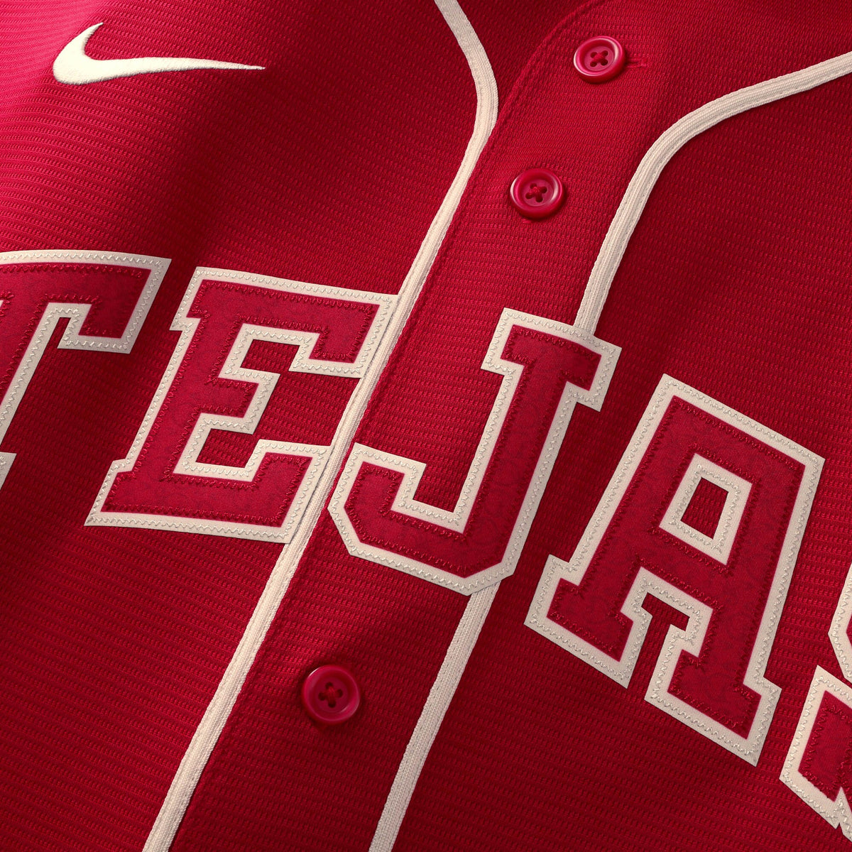 Texas Rangers Jacob deGrom Red 2026 City Connect Stadium Jersey