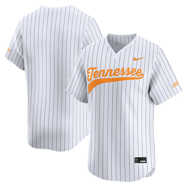 Nike White Tennessee Volunteers Baseball Limited Jersey