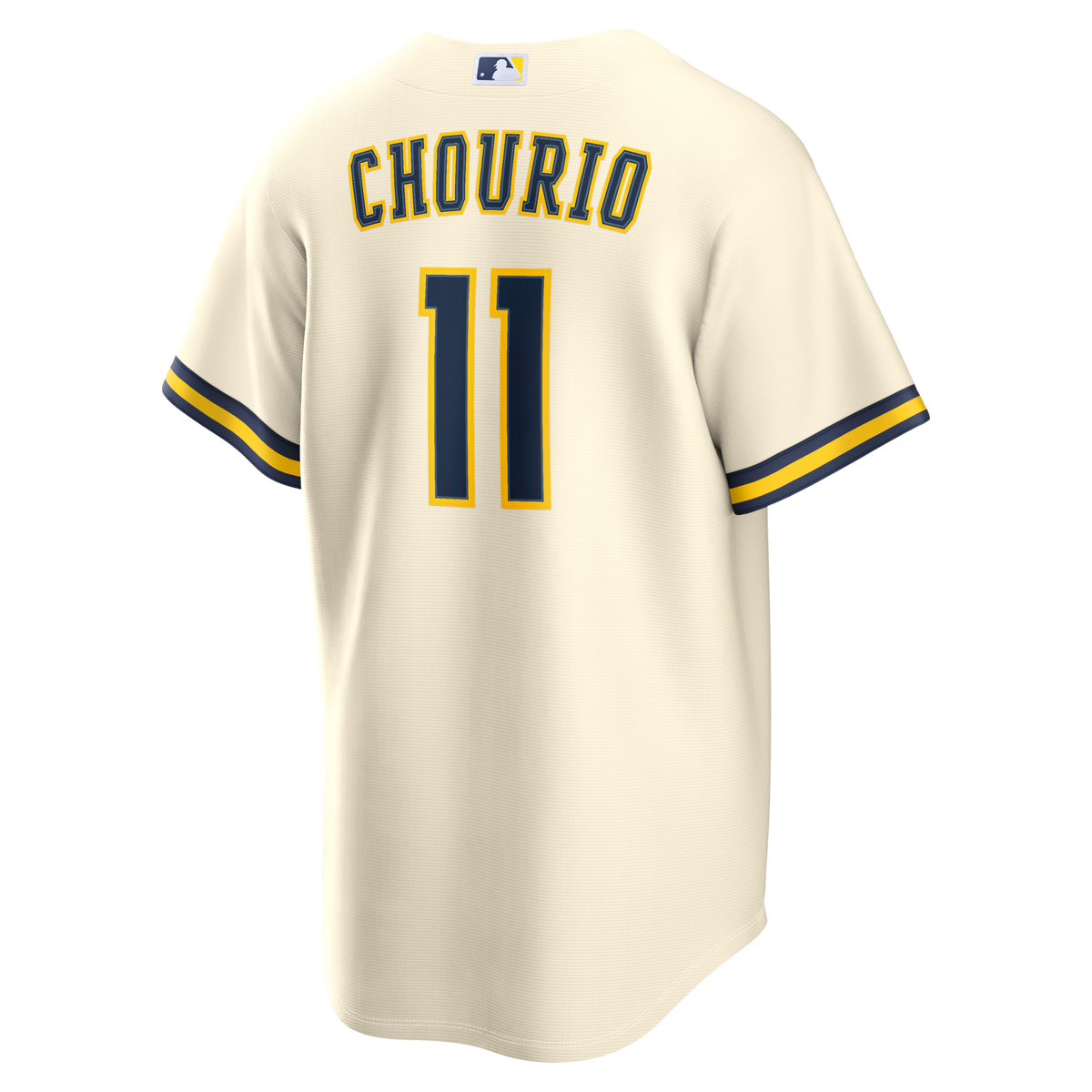 Milwaukee Brewers Jackson Chourio Cream Home Replica Jersey