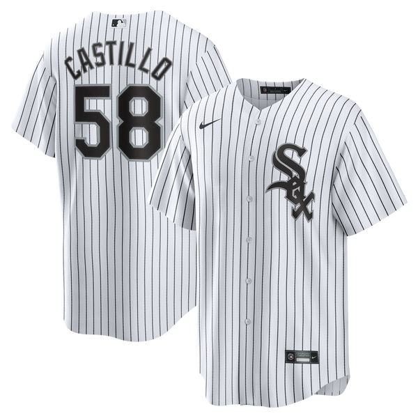 Chicago White Sox Luis Castillo White Home Replica Jersey