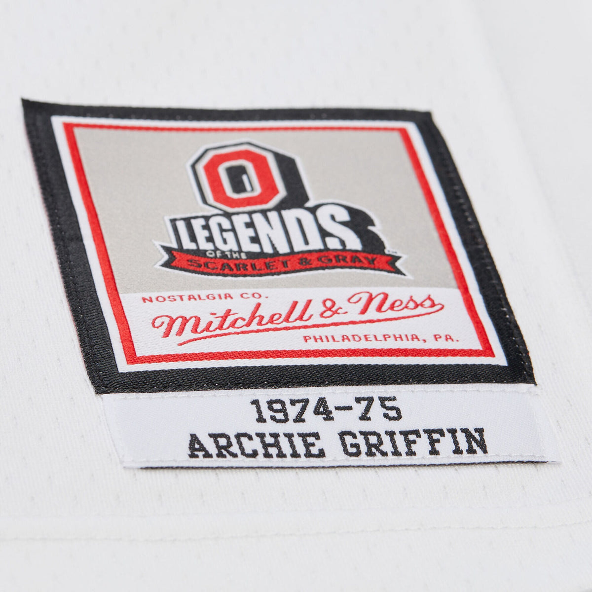Archie Griffin Ohio State Buckeyes Mitchell & Ness 1975 College Vault Legacy Jersey - White