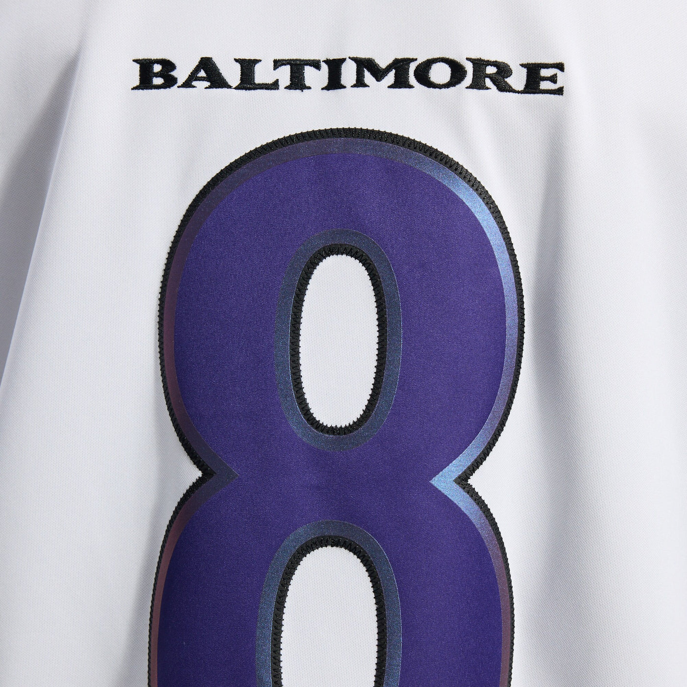 Baltimore Ravens Lamar Jackson Nike White Vapor F.U.S.E. Stitched Limited Jersey