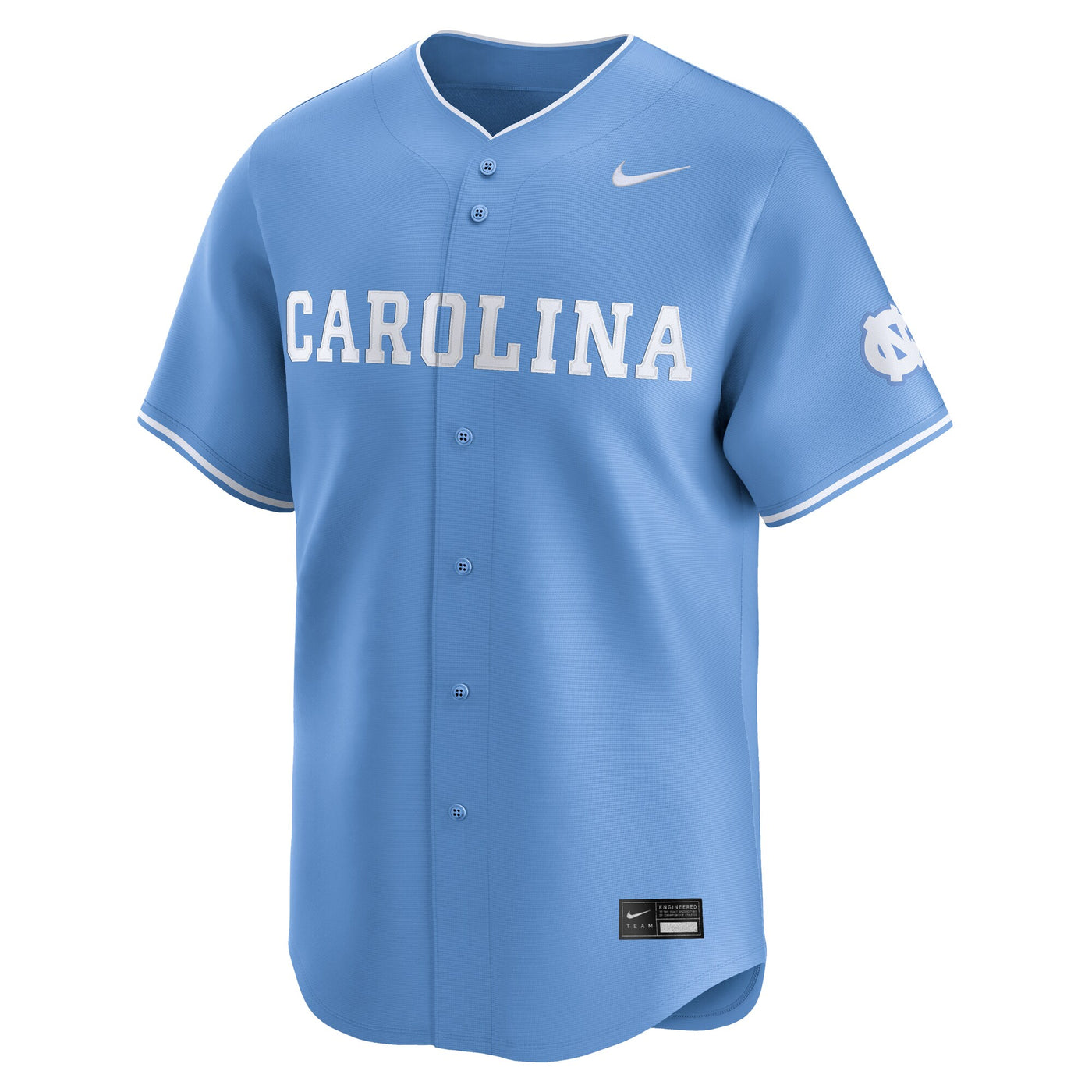 Nike Carolina Blue North Carolina Tar Heels Baseball Limited Jersey