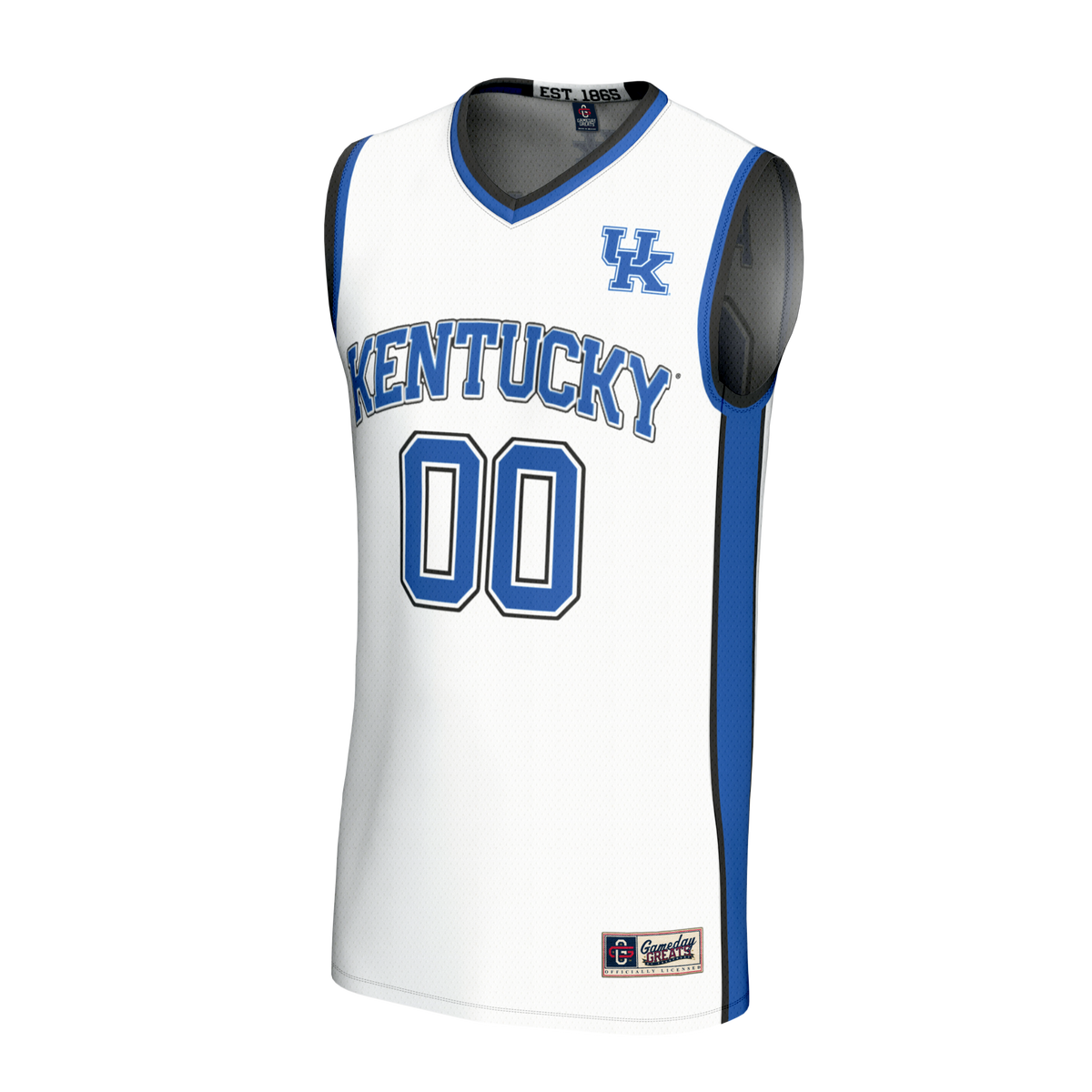 Kentucky Wildcats GameDay Greats Lightweight Collegiate Basketball NIL Pick-A-Player Fashion Jersey - White