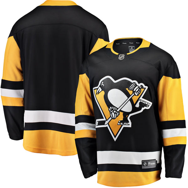 Pittsburgh Penguins Fanatics Black Breakaway Home Jersey