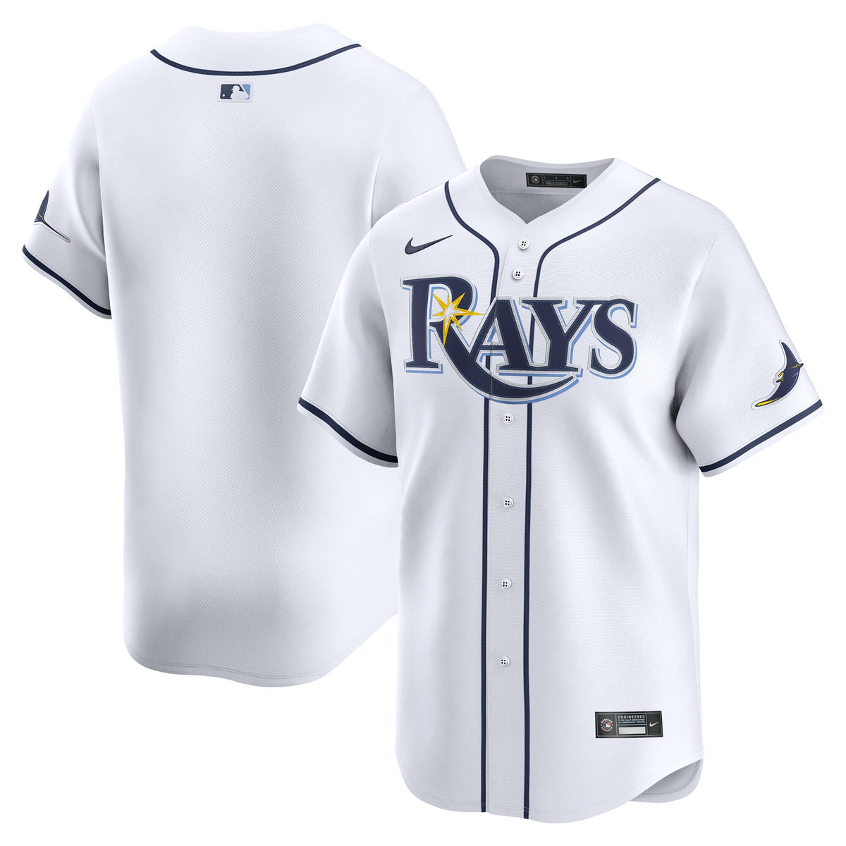 Tampa Bay Rays White Home Limited Jersey