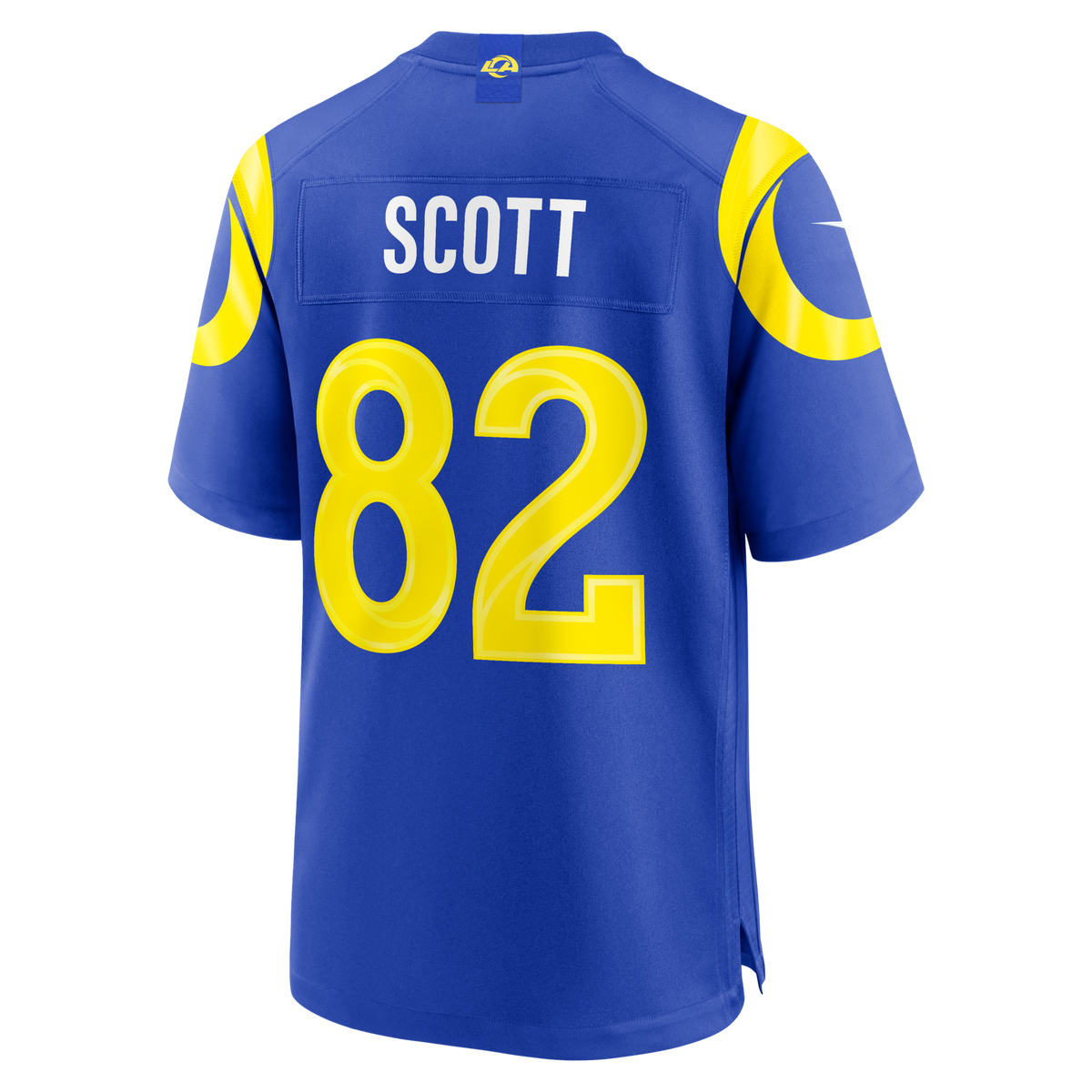 Los Angeles Rams Tyler Scott Royal Team Game Jersey