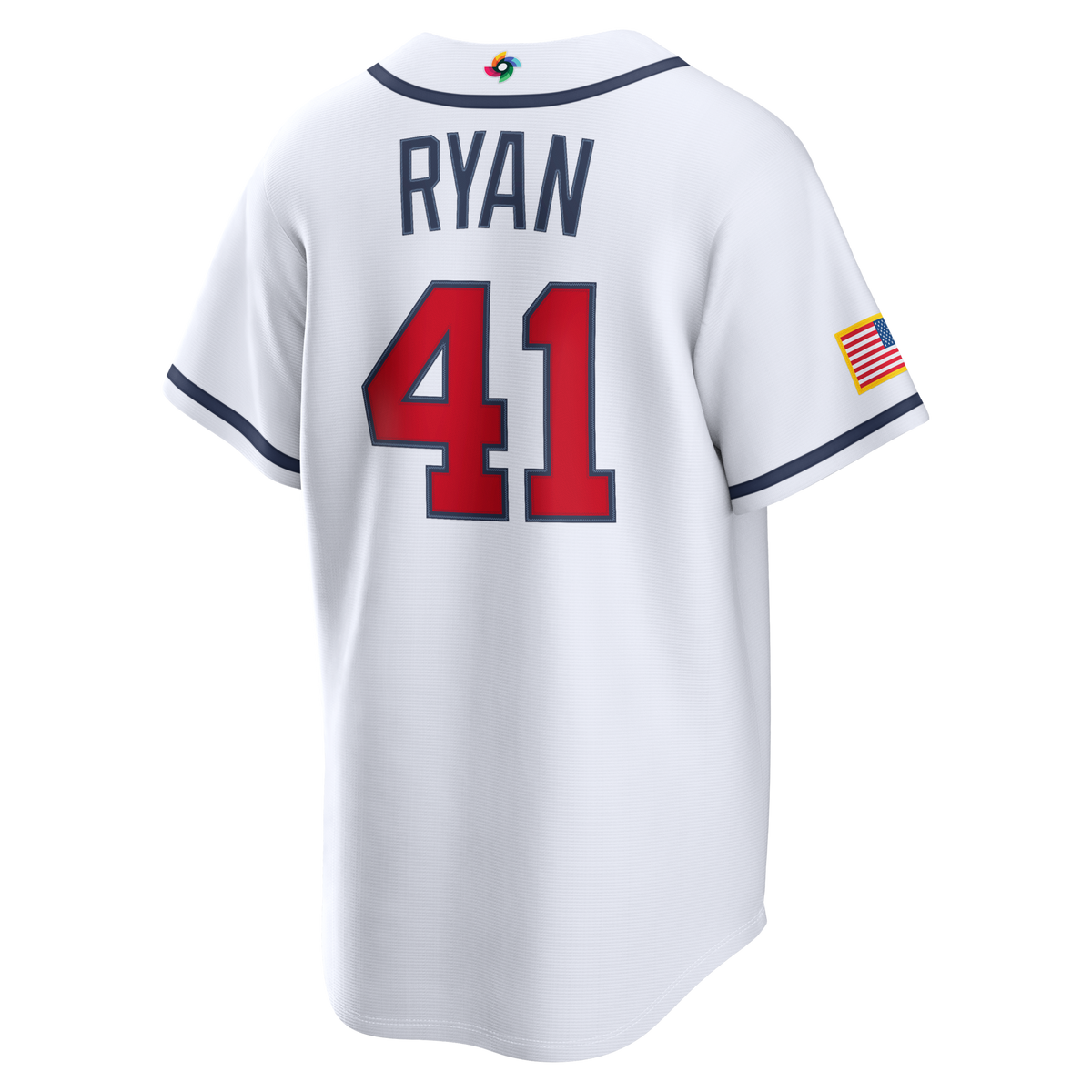 USA Baseball Joe Ryan White 2026 World Baseball Classic Home Stadium Jersey