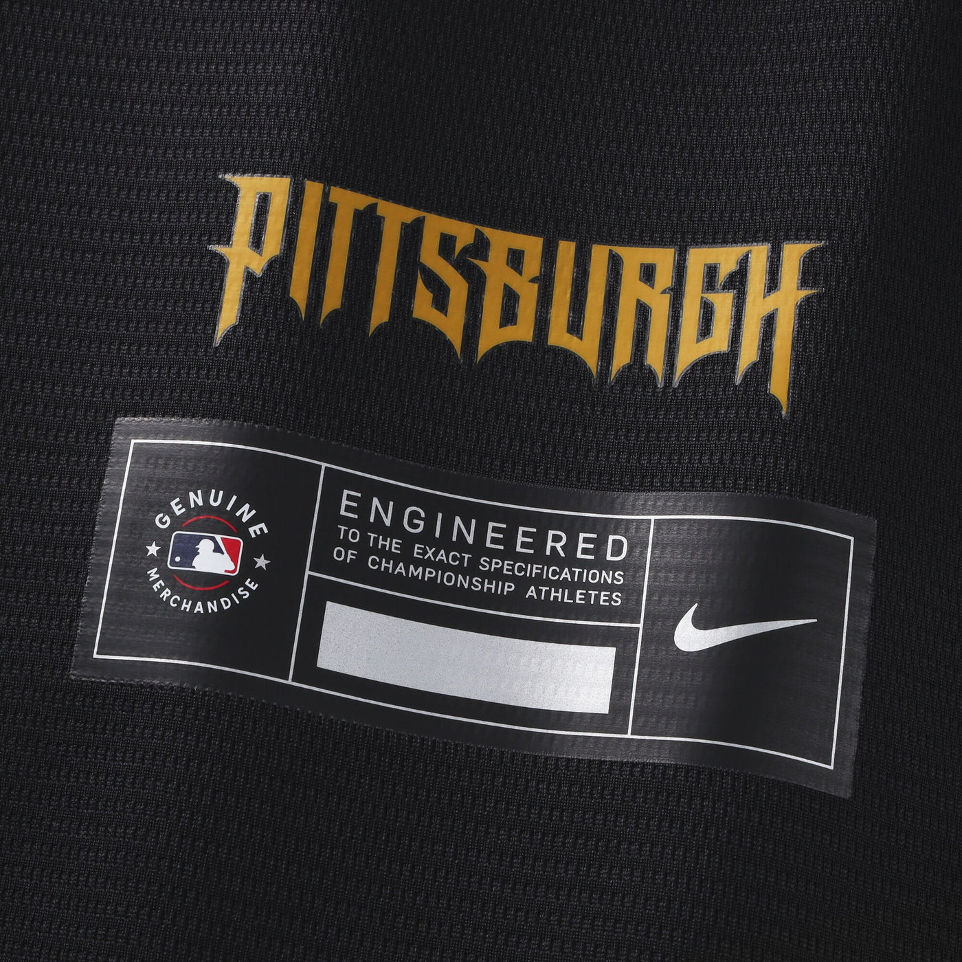 Pittsburgh Pirates Konnor Griffin Nike Black 2026 City Connect Stadium Jersey