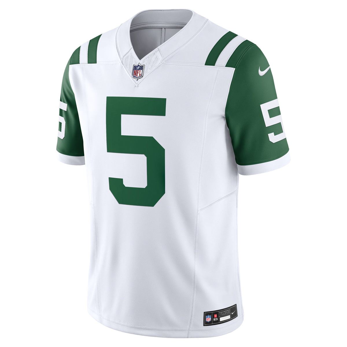 New York Jets Garrett Wilson White Classic Alternate Vapor F.U.S.E. Limited Jersey