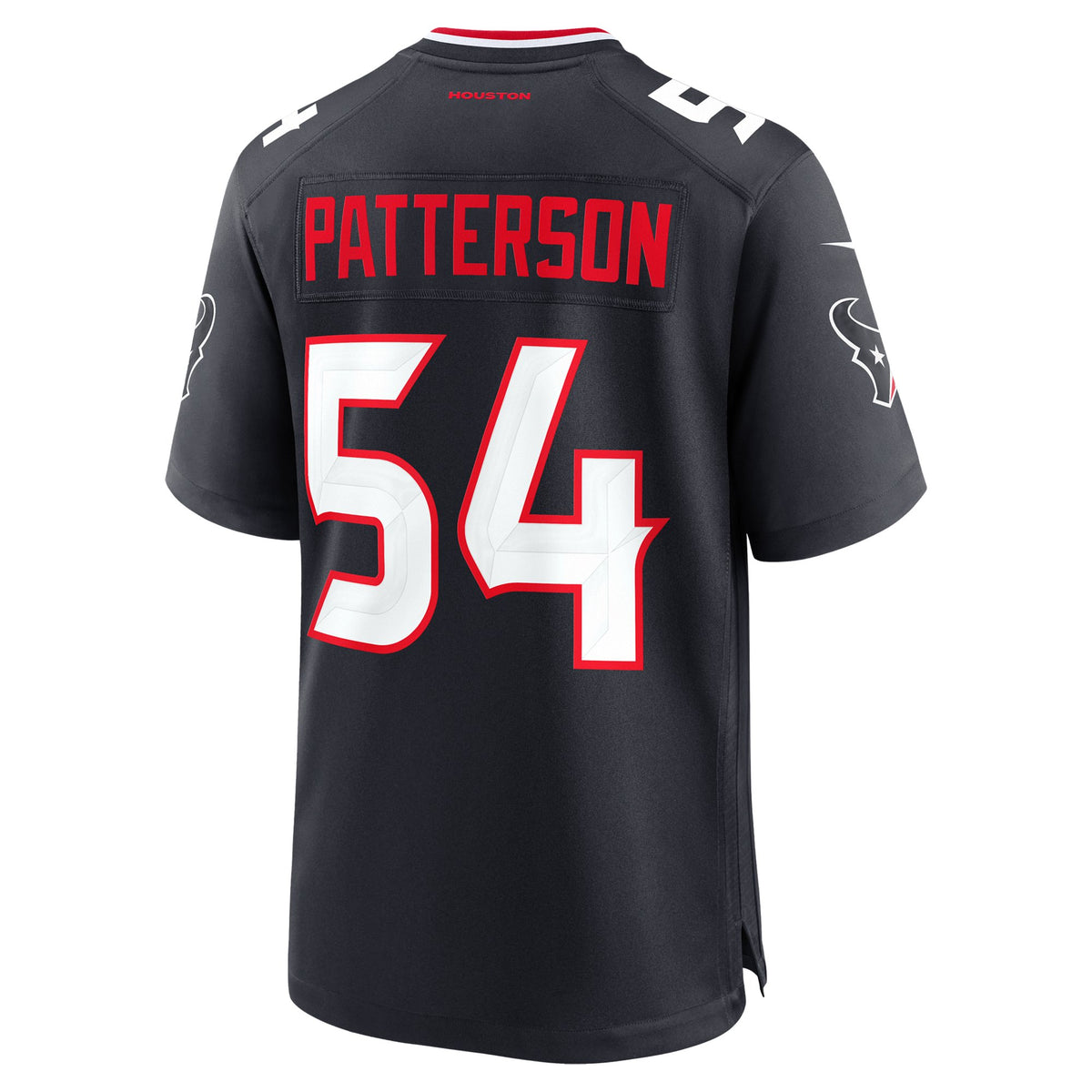 Houston Texans Jarrett Patterson Nike Navy Team Game Jersey