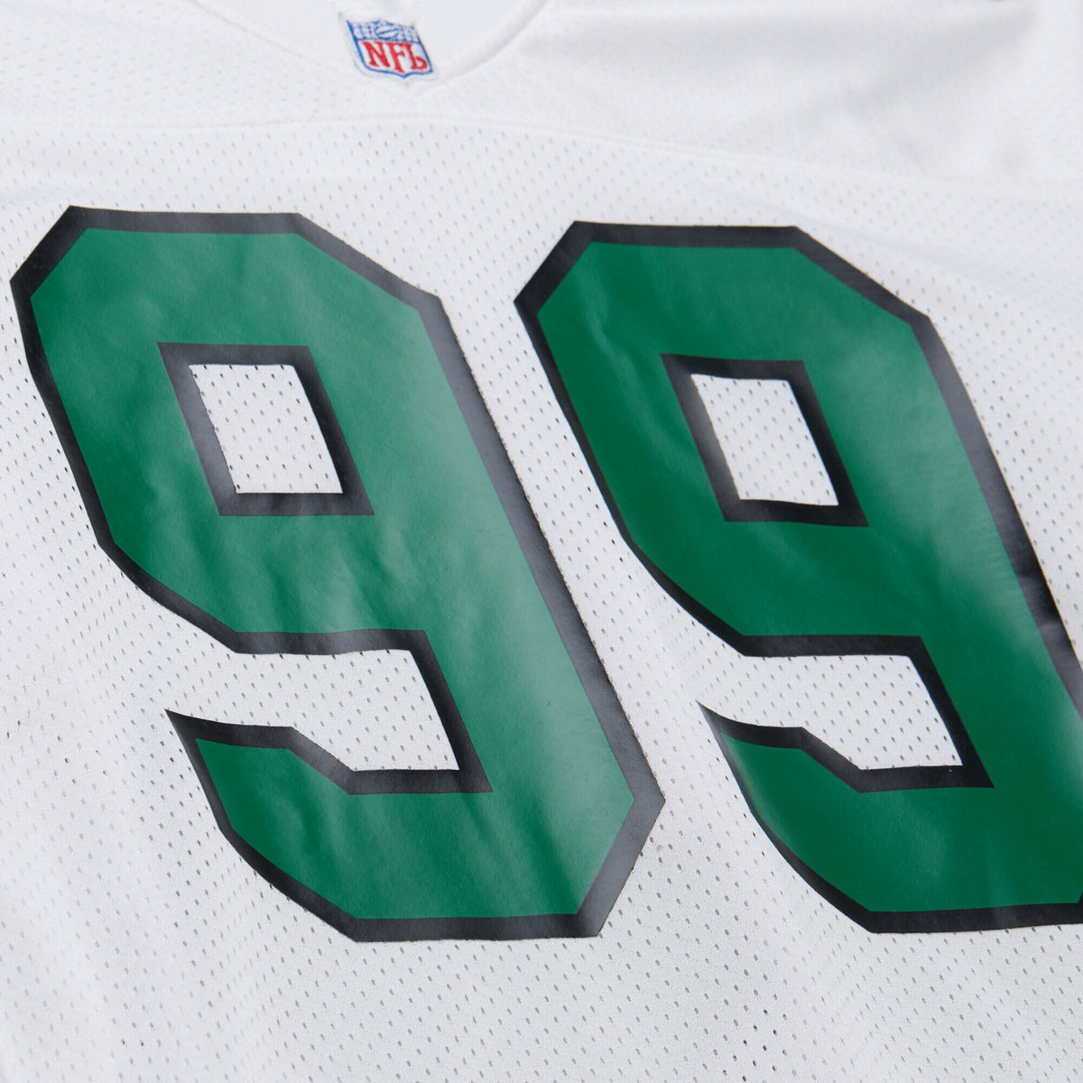 Philadelphia Eagles Jerome Brown Mitchell & Ness White 1991 Authentic Throwback Retired Player Jersey