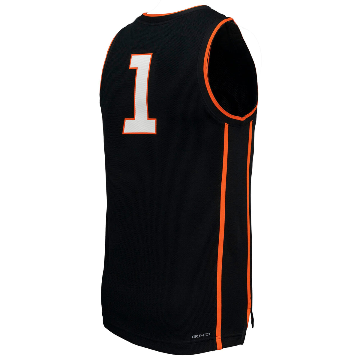 #1 Oklahoma State Cowboys Replica Basketball Jersey - Black