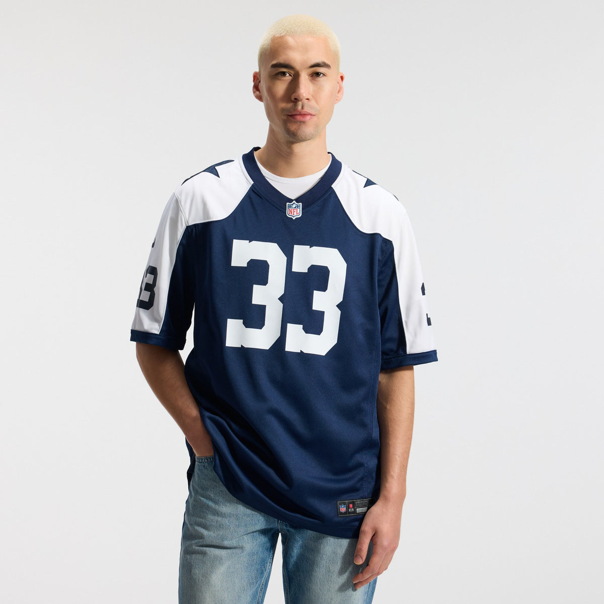 Dallas Cowboys Javonte Williams Navy Alternate Game Jersey