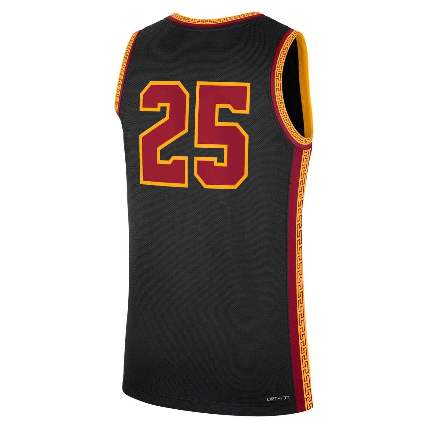Nike #25 Black USC Trojans Alternate Replica Basketball Jersey