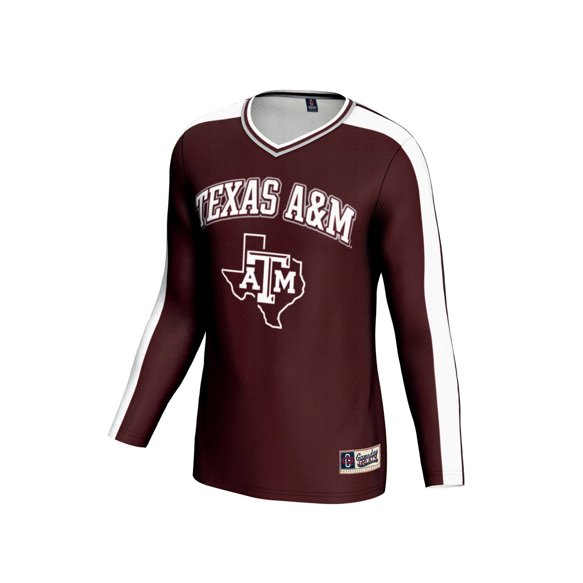 Texas A&M Aggies GameDay Greats #12 Lightweight Volleyball Fashion Jersey - Maroon