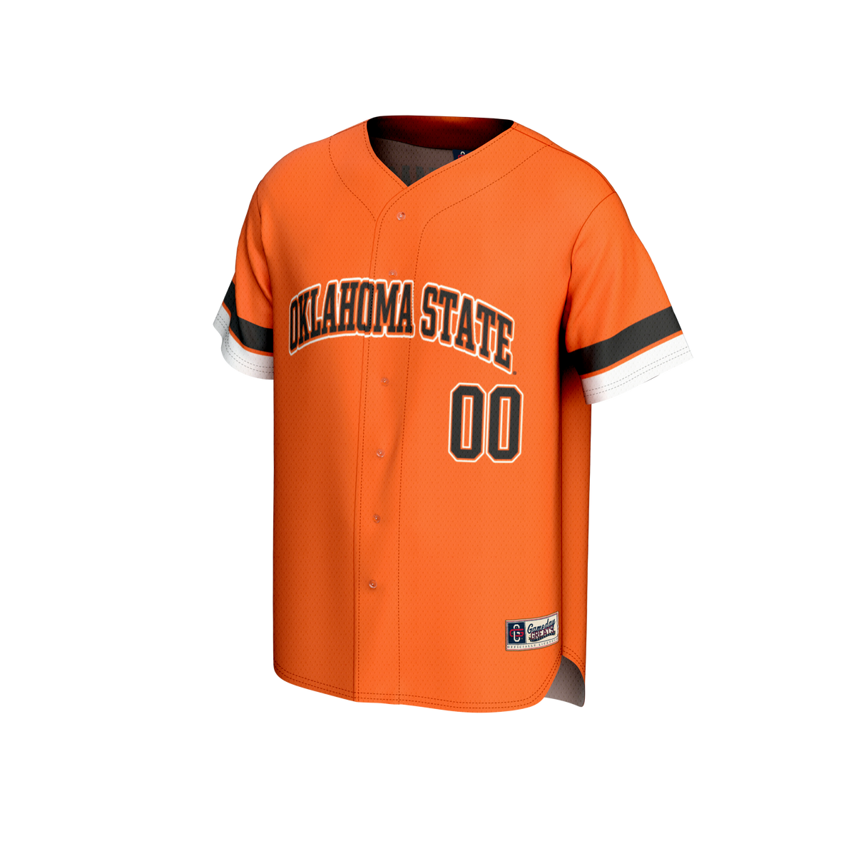 Oklahoma State Cowboys GameDay Greats NIL Pick-A-Player Lightweight Baseball Jersey - Orange