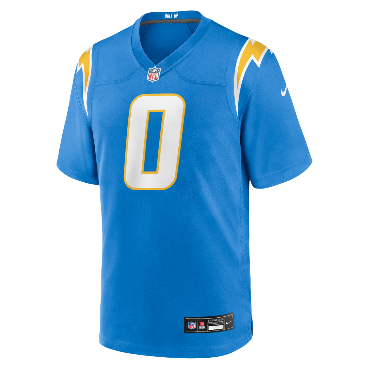 Los Angeles Chargers Daiyan Henley Powder Blue Team Game Jersey