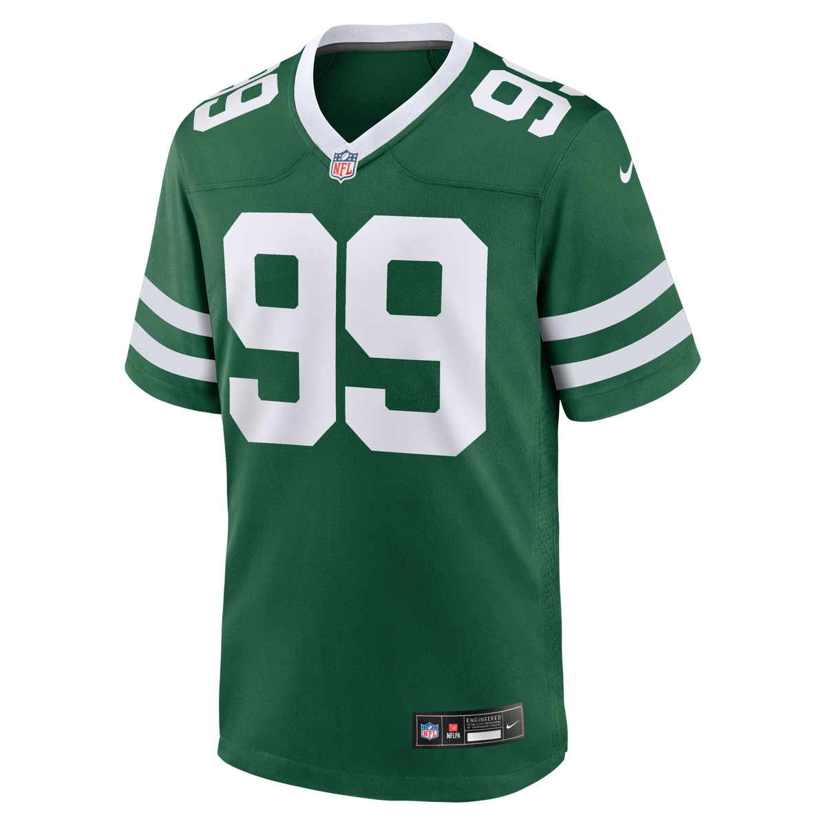New York Jets T'Vondre Sweat Legacy Green Team Game Jersey