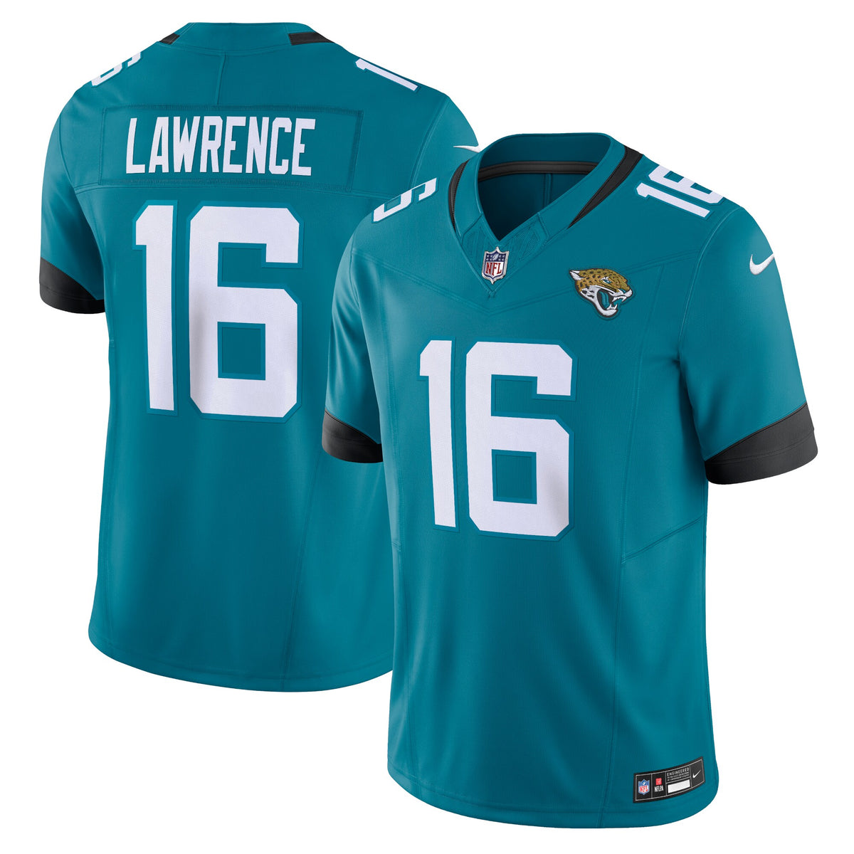 Jacksonville Jaguars Trevor Lawrence Teal Vapor F.U.S.E. Limited Jersey