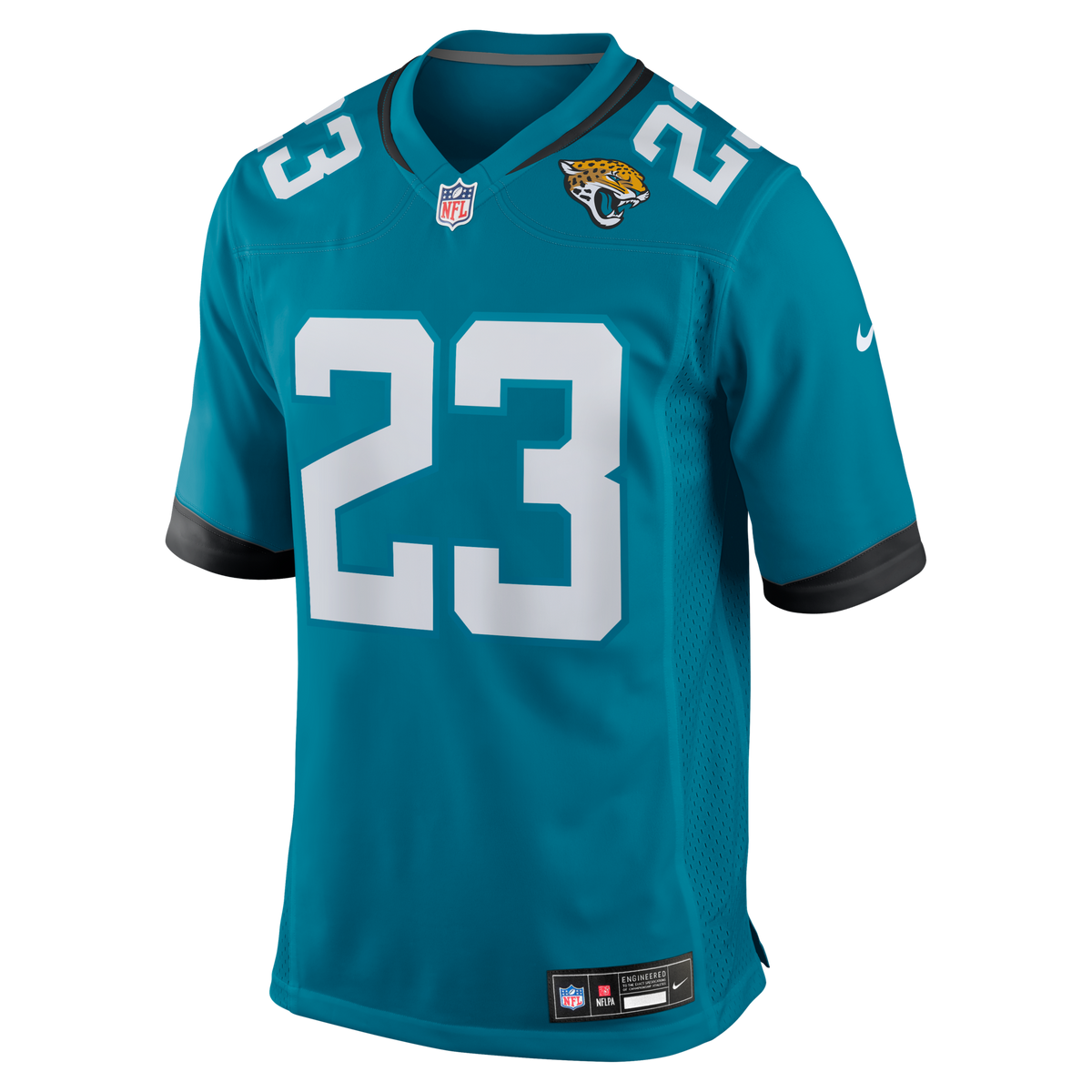 Jacksonville Jaguars Foyesade Oluokun Teal Game Player Jersey