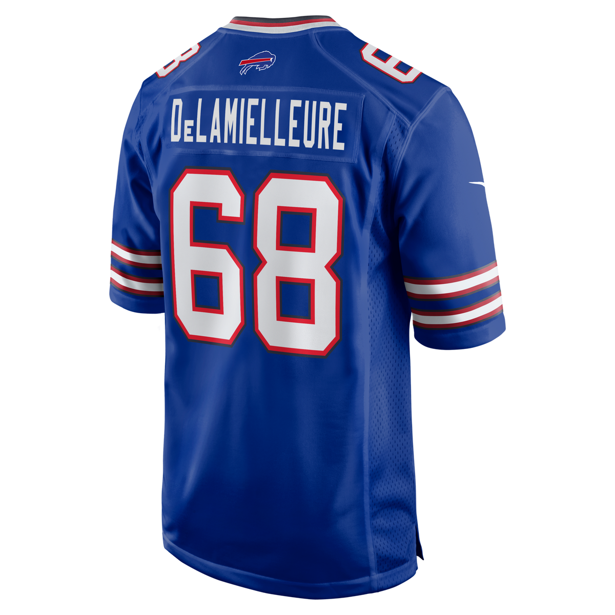 Buffalo Bills Joe DeLamielleure Royal Game Retired Player Jersey