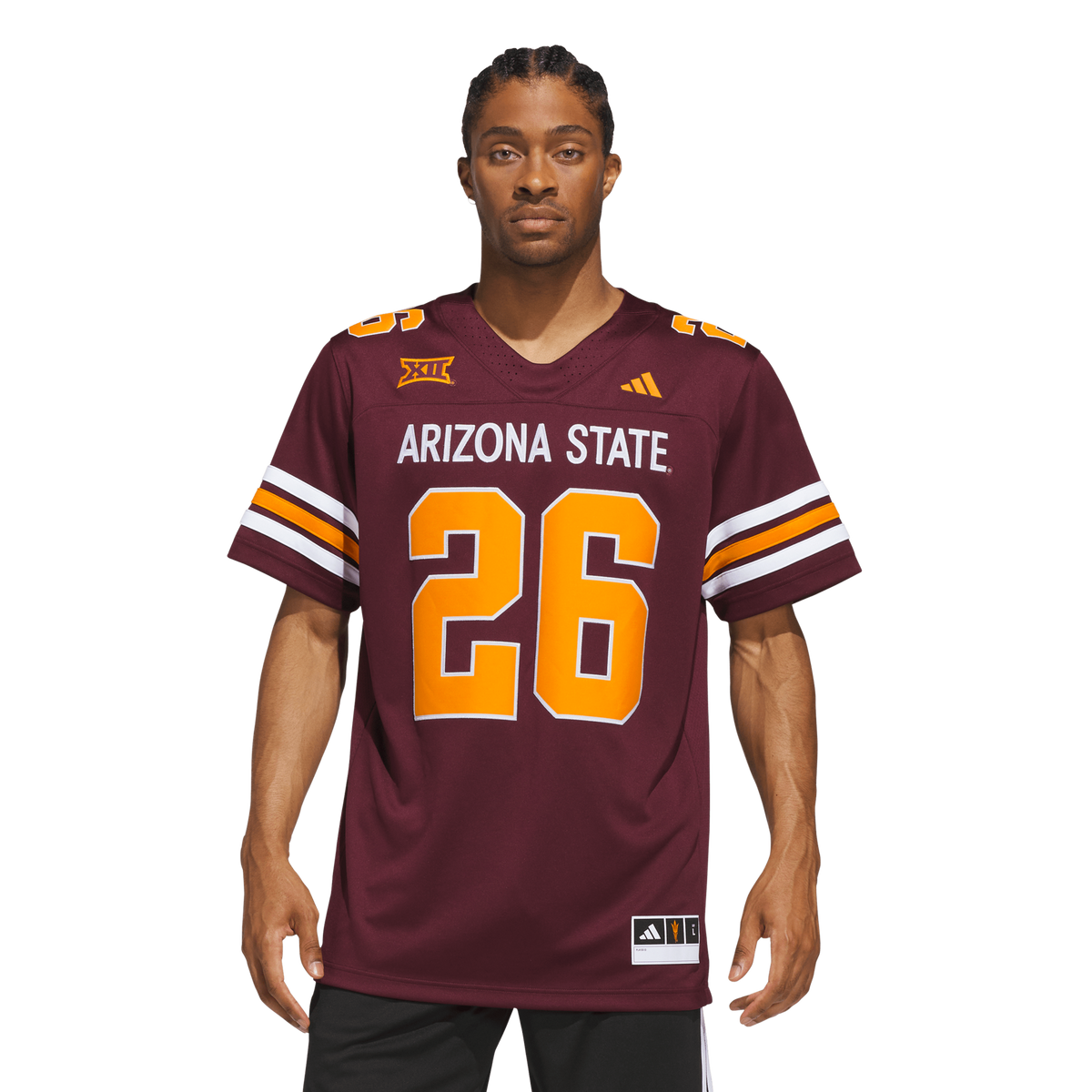 #26 Arizona State Sun Devils Roses & Devils Premier Strategy Jersey - Maroon