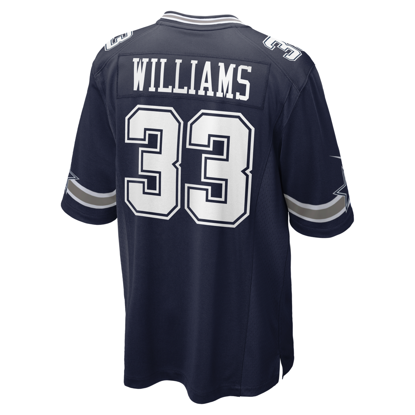 Dallas Cowboys Javonte Williams Nike Navy Team Game Jersey