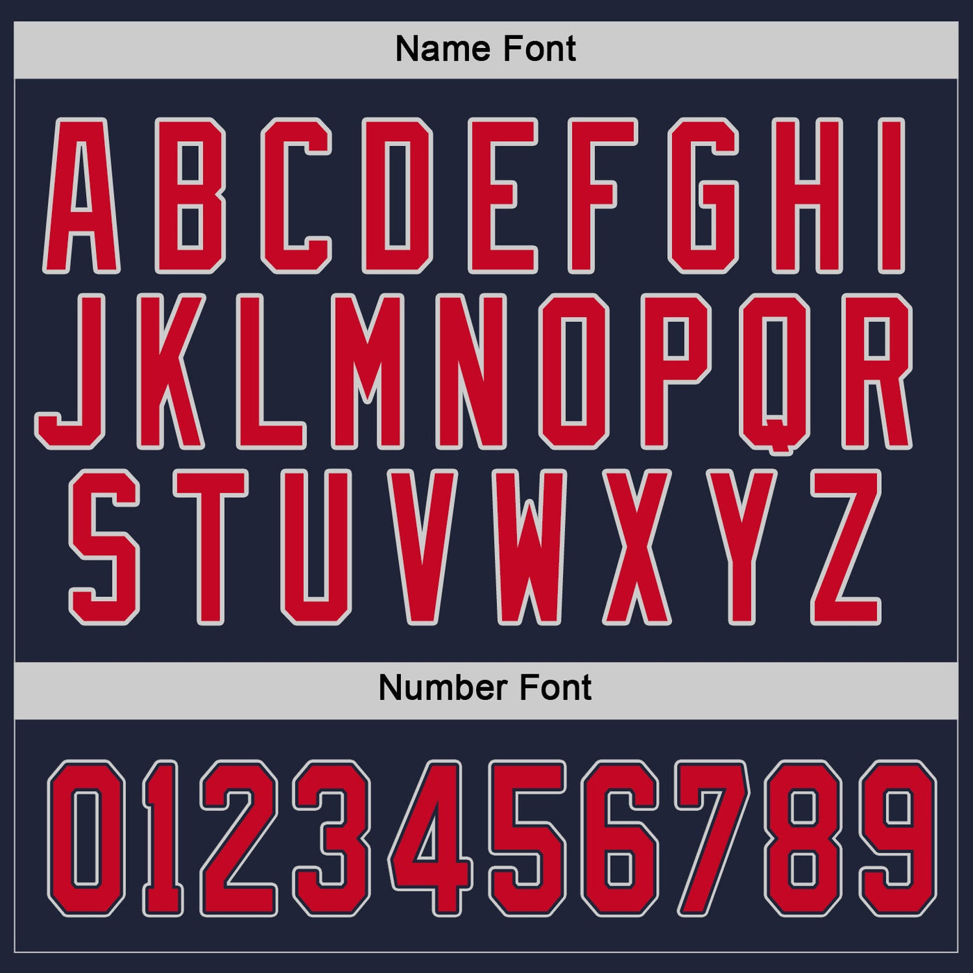 Custom Navy Red-Gray Hockey Jersey