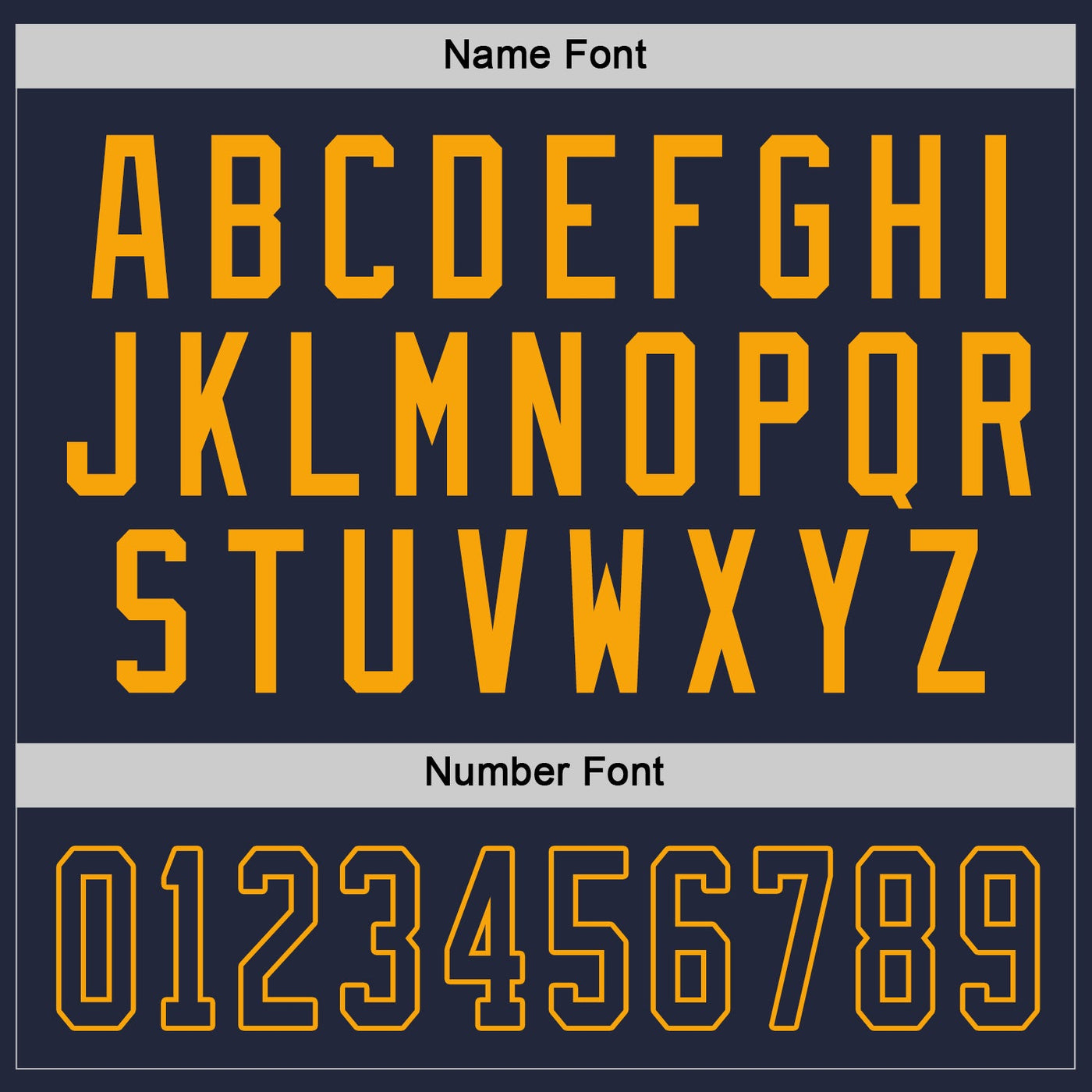 Custom Navy Navy-Gold Hockey Jersey