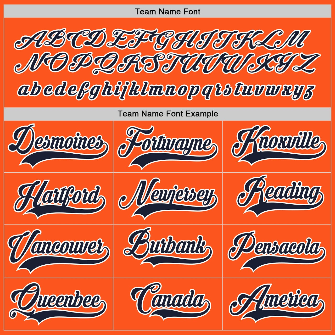 Custom Orange Navy-White Hockey Jersey