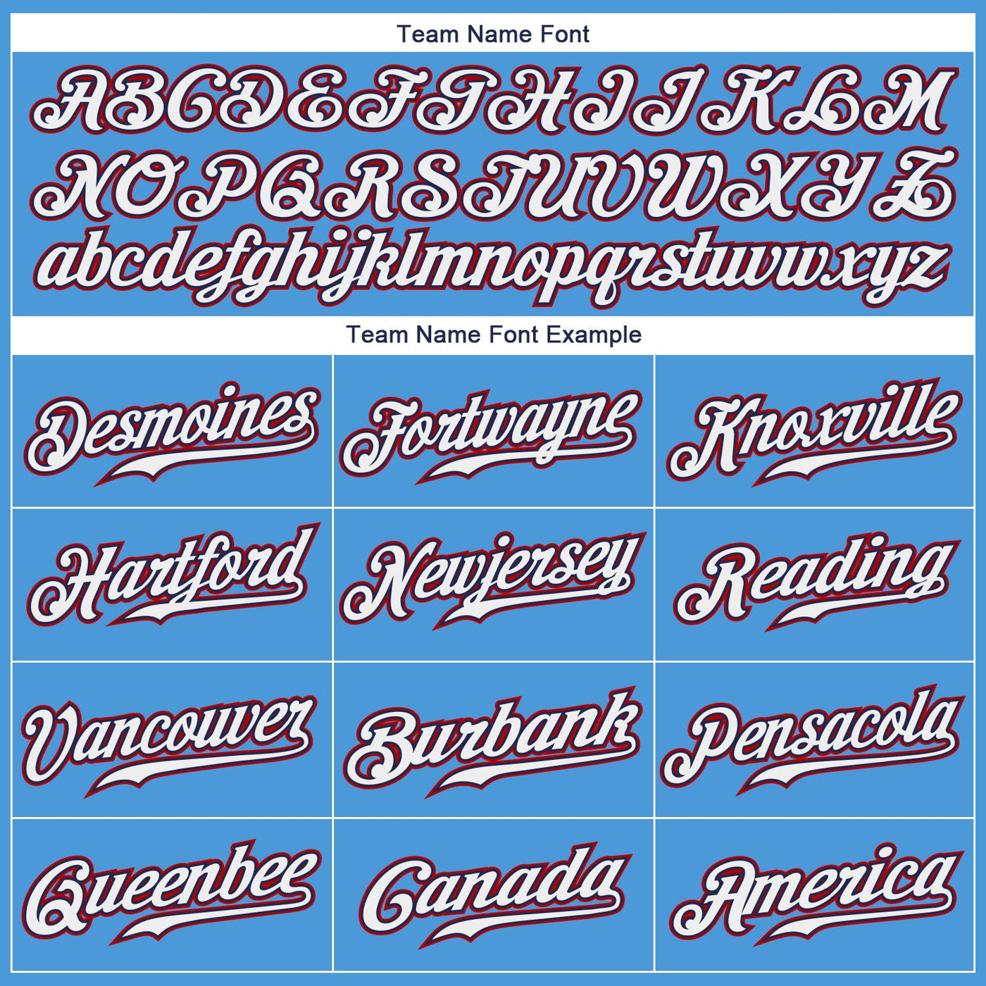 Custom Powder Blue White-Red Authentic Baseball Jersey