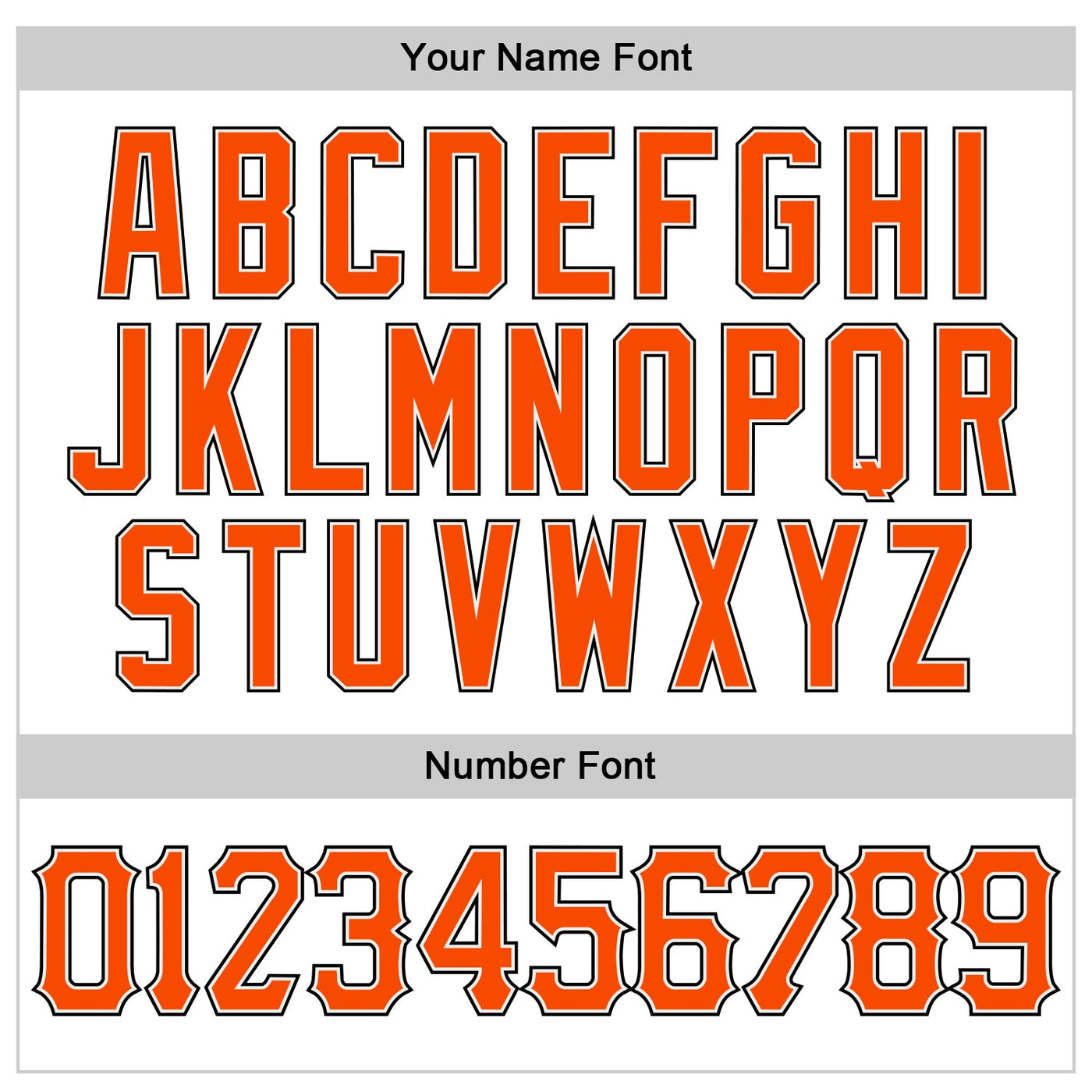 Custom White Orange Pinstripe Orange-Black Authentic Baseball Jersey
